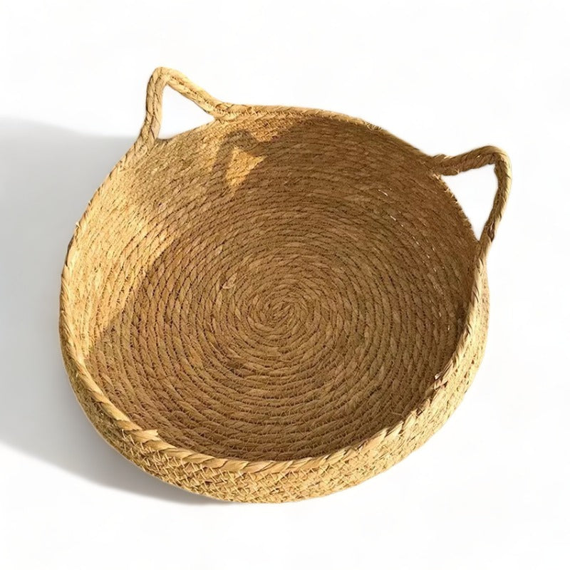 panier-chat-osier-rond