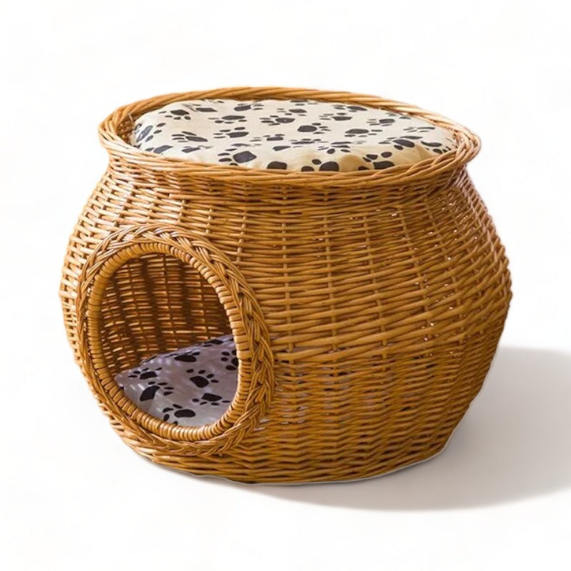 panier-en-osier-pour-chat