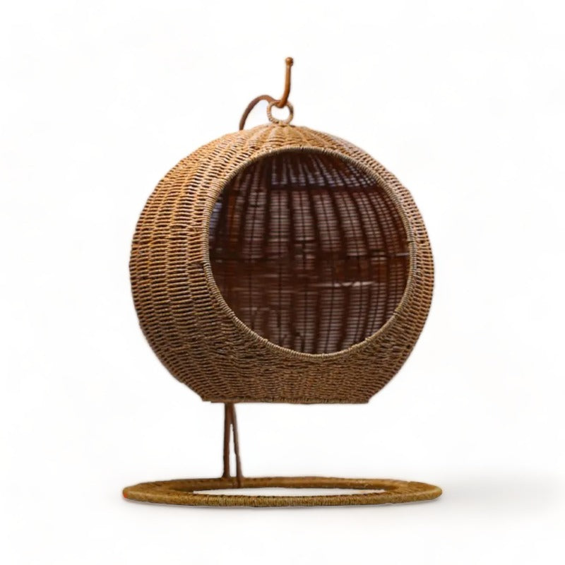 panier-chat-osier-suspendu