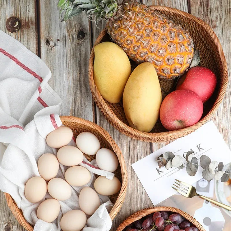 Panier à fruit en osier