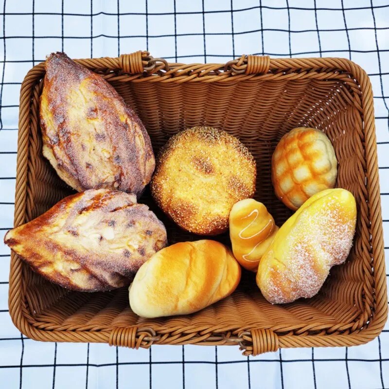 Panier courses osier