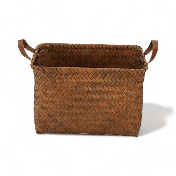 panier-a-linge-osier-marron